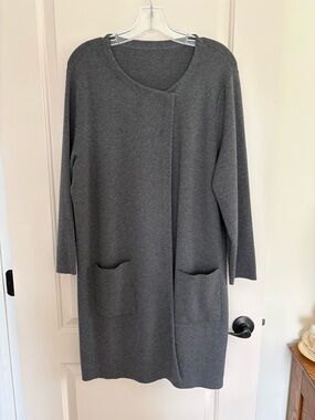 White Company London wrap coat. XL. Great weight for spring